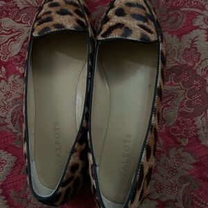 Talbots Leopard Print Loafers